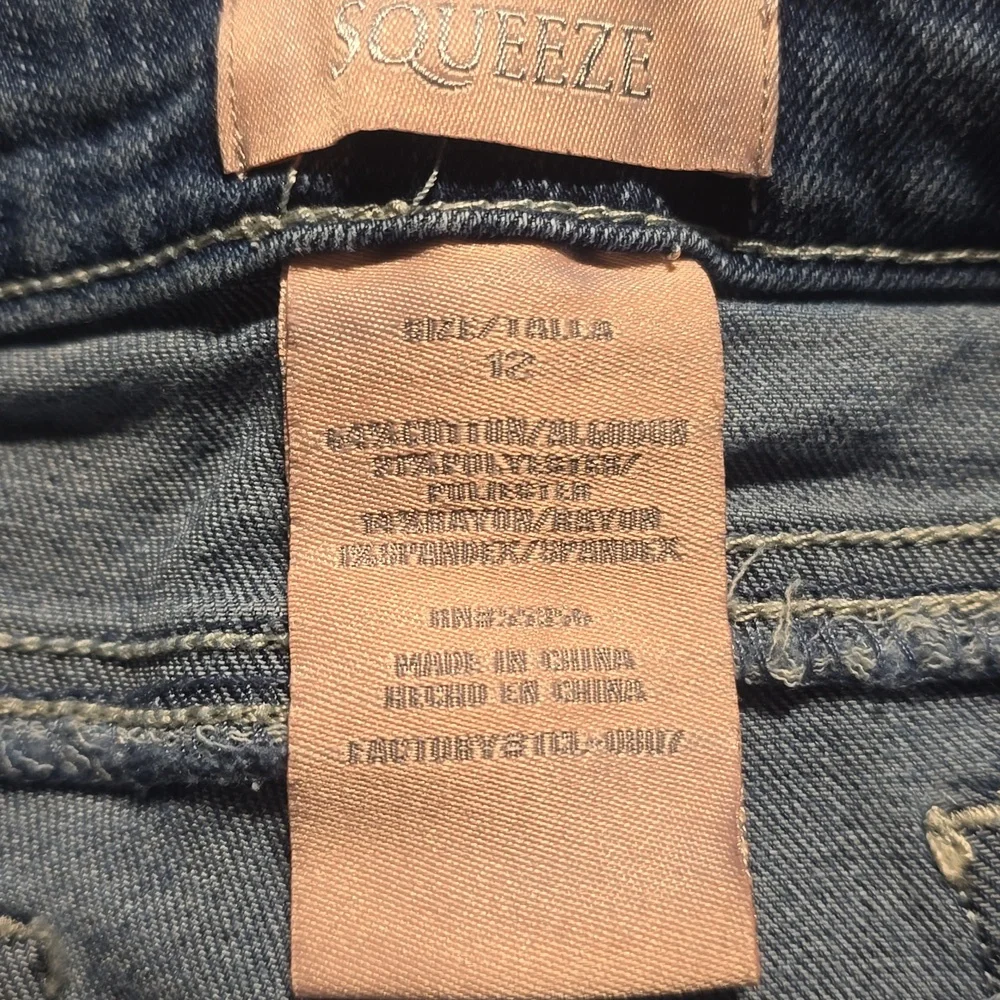 Squeeze Classic Blue Jeans Girls Size 12